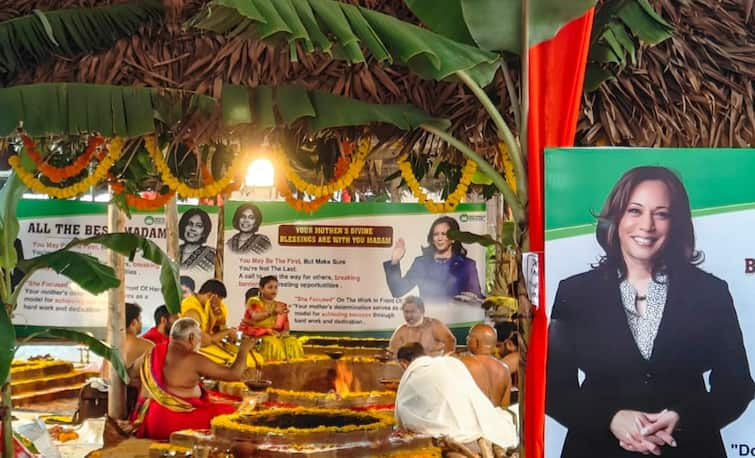 Kamala Harris’ Ancestral Village In TN Holds Particular Prayers For Her Victory In US Presidential Polls — IN PICS