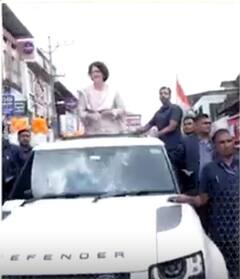 प्रियंका गांधी ने पुलपल्ली में किया रोड शो | ABP NEWS SHORTS