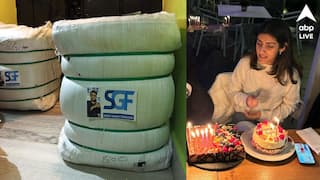 Sourav Ganguly donates winter clothes to underprivileged of Jangalmahal on daughter Sana Ganguly Birthday ABP Ananda exclusive