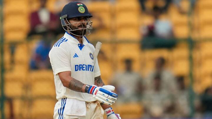 Border-Gavaskar Trophy 2014-15: In 2014, Kohli faced a torrid time during India’s tour of England, managing scores of 1, 8, 25, 0, 39, 28, 0, 7, 6 and 20 in five Tests, averaging just 13.50 across 10 innings. Following this dismal performance, Kohli was under intense pressure. However, he showcased his resilience once again by becoming the highest run-scorer for India in the 2014-15 Border-Gavaskar Trophy, amassing 692 runs in four Tests (eight innings), which included four centuries and a half-century. (Image Credits: PTI)