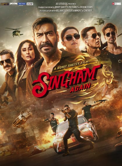 रोहित शेट्टी के कॉप यूनिवर्स की फिल्म ‘सिंघम अगेन’ साल की मच अवेटेड फिल्म थी. इस मूवी का रिलीज से पहले ही काफी बज बन गया था और सिनेमाघरों में दस्तक देते ही इसे दर्शकों का शानदार रिस्पॉन्स मिला.