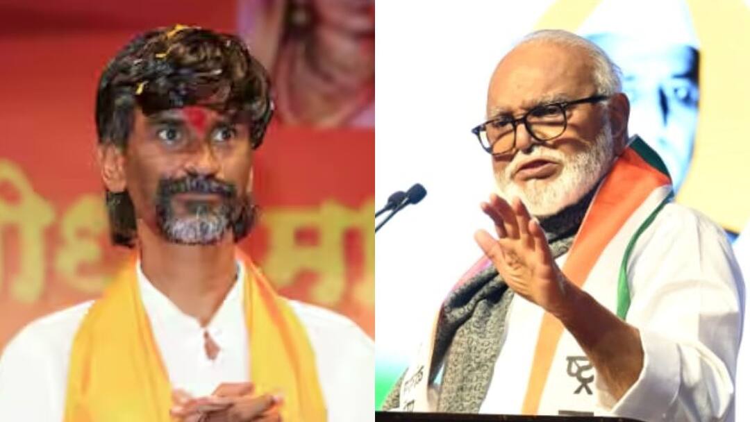 Maharashtra Assembly Elections 2024 Chhagan Bhujbal reaction after Manoj Jarange Patil withdrew from election Marathi News Chhagan Bhujbal : मनोज जरांगेंची निवडणुकीतून माघार, कट्टर विरोधक छगन भुजबळांनी दिलेल्या प्रतिक्रियेनं भूवया उंचावल्या