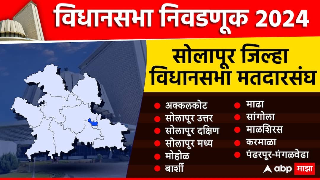Solapur District Vidhan Sabha Election 2024 madha sangola barshi Solapur Dakshin mohol and pandharpur mangalvedha Constituency Result vs 2019 Maharashtra Assembly Nivadnuk Nikal winner looser bjp shivsena congress ncp mahayuti vs MVA Maharashtra Assembly Election 2024 Solapur Assembly Election : सोलापुरात 65.41 टक्के मतदान, वाढीव मतदानाचा कौल कुणाला; जिल्ह्यात कोणाला किती जागा?