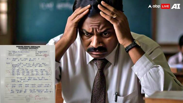 Student expressed the battle of Jhelum in the exam sheet in such a way that you will break your head after reading it झेलम के युद्ध का ऐसा वर्णन नहीं देखा होगा, छात्र की कॉपी देख नहीं रुकेगी हंसी, देखें वायरल पोस्ट