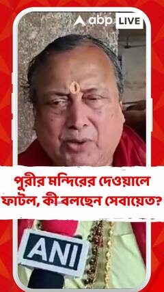 পুরীর মন্দিরের দেওয়ালে ফাটল, কী বলছেন সেবায়েত জগনদাস মহাপাত্র?