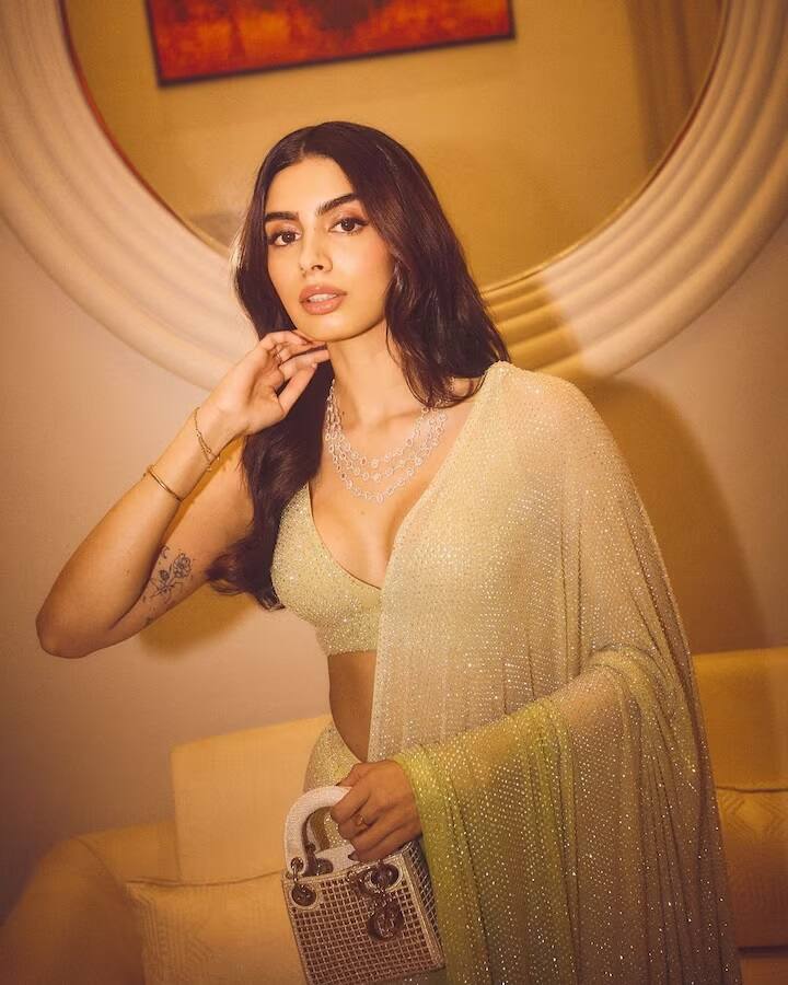 ખુશી કપૂર તેની ફિલ્મ માટે જ નહીં પરંતુ તેની અનોખી ફેશન સેન્સ માટે પણ ખૂબ જ લોકપ્રિય છે. તેણીને બી-ટાઉનની ફેશન આઇકોન પણ કહેવામાં આવે છે. જે પોતાના દેખાવ અને સ્ટાઈલથી સોશિયલ મીડિયા પર પ્રભુત્વ ધરાવે છે.