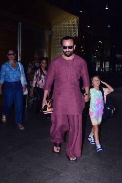 मालदीव्स से दिवाली मनाकर लौटे सैफ अली खान और करीना कपूर, तैमूर-जेह के लुक ने खींचा ध्यान, देखें फोटोज