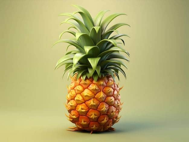 Eat Pineapple: Pineapple is rich in many types of nutrients. Potassium and calcium are found there. This strengthens the bones. Bones become healthy with this fruit and no disease is associated with it.