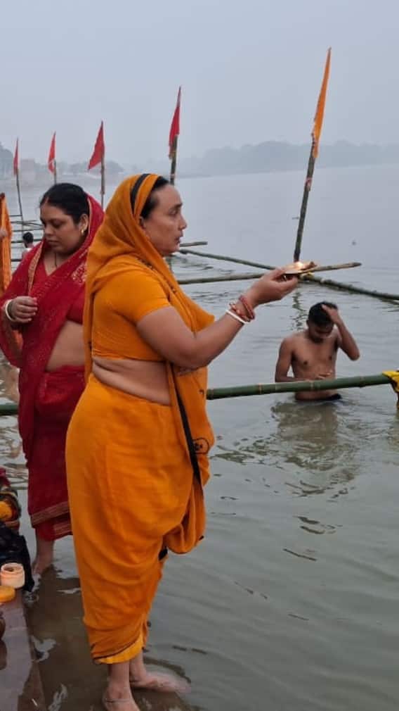 नहाय-खाय के साथ आज से छठ शुरू, पटना में गंगा घाट पर उत्सवी माहौल