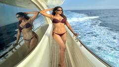 Lopamudra Raut Photo: દરિયા વચ્ચે બોટમાં લોપામુદ્રા રાઉતે બિકીનીમાં કરાવ્યું બોલ્ડ ફોટોશૂટ