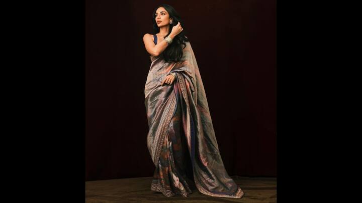 8. Sobhita Dhulipala: Sobhita's festive saree will definitely add charm to the festive spirits of Chhath. Its intricate patterns and hues bring a sense of versatility, capturing the essence of tradition in a truly captivating way. (Image Source: Instagram/@sobhitad)