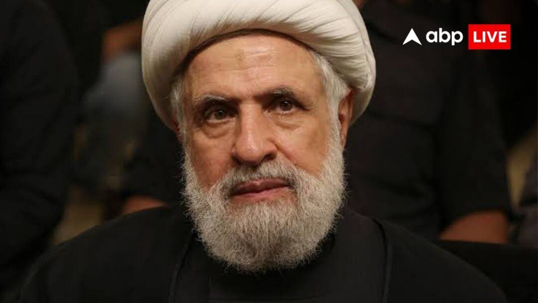 अमेरिकी चुनाव नतीजों पर हिजबुल्लाह चीफ नईम कासिम का बयान, बोला- नतीजों से हमें... Hezbollah Chief Naim Qassim Video came out says we have nothing to do with results of US elections अमेरिकी चुनाव नतीजों पर हिजबुल्लाह चीफ नईम कासिम का बयान, बोला- नतीजों से हमें...