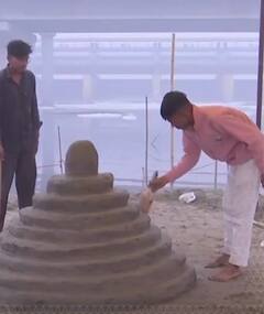 छठपूजा पर्व के तीसरे दिन कालिंदी कुञ्ज छठ घाट पर तैयारियां जारी | ABP Shorts