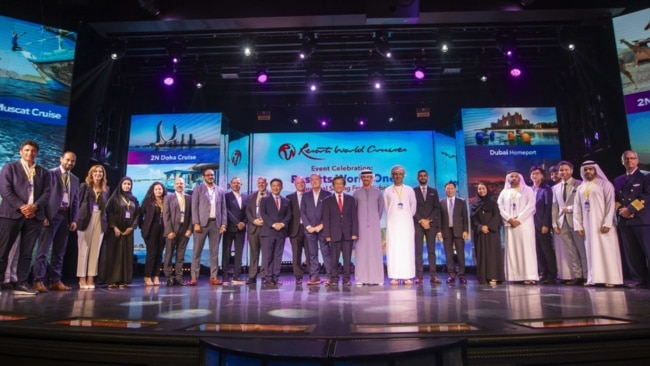 Resorts World Cruises Celebrates Maiden Sailing from Dubai