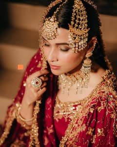 Mannara Chopra In A Proper Punjabi Bride Look; Check Out Latest Photoshoot