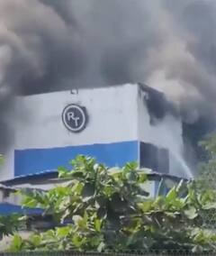 गुजरात से वलासाड में एक फार्मा कंपनी में लगी आग | ABP Shorts