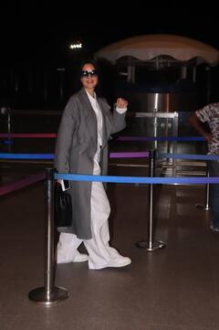 पत्नी कैटरीना कैफ को एयरपोर्ट पर छोड़ने के लिए आए विक्की कौशल, सेट किया कपल गोल