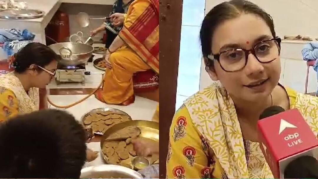 Bihar Chhath 2024 MP Shambhavi Chaudhary prepared Chhath Prasad said never missed a single Chhath since my childhood ann Exclusive: सांसद शांभवी चौधरी ने बनाया छठ का प्रसाद, कहा- बचपन से आज तक एक भी छठ मिस नहीं किया