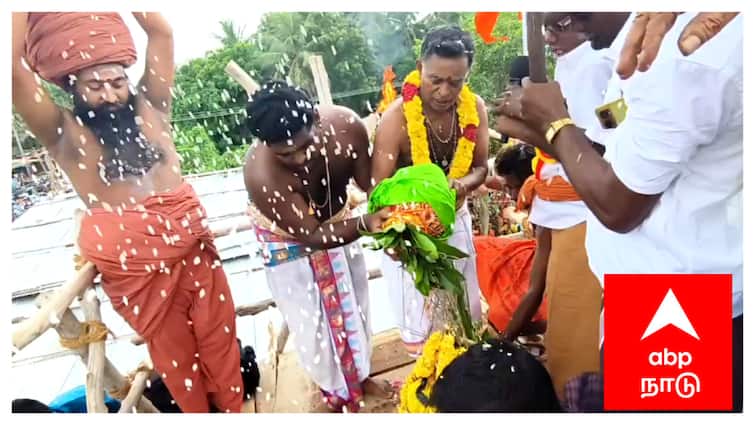 Mayiladuthurai elanthangudi vetri vinayagar temple kumbhabhishekam festival  பக்தர்கள் வெள்ளத்தில் நடைபெற்ற எலந்தங்குடி வெற்றி விநாயகர் கோயில் குடமுழுக்கு....!