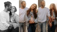 Sonnalli Seygall Pics: जैकेट के बटन खोल सोनाली सहगल ने बेबाकी से फ्लॉन्ट किया बेबी बंप, पति ने किस कर लुटाया प्यार