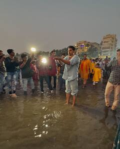Chhath Puja 2024: छठ घाट पहुंचे टीवी के ‘राम’, फैंस के बीच जाकर की पूजा, वायरल हुईं तस्वीरें