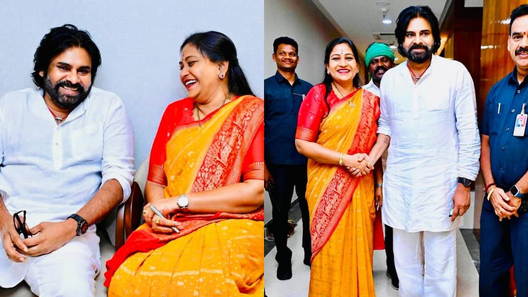 ap deputy cm pawan kalyan and home minister anitha meeting in cm office Pawan Kalyan: డిప్యూటీ సీఎం పవన్, హోంమంత్రి అనిత భేటీ - తన వ్యాఖ్యలపై పవన్ ఏమన్నారంటే?