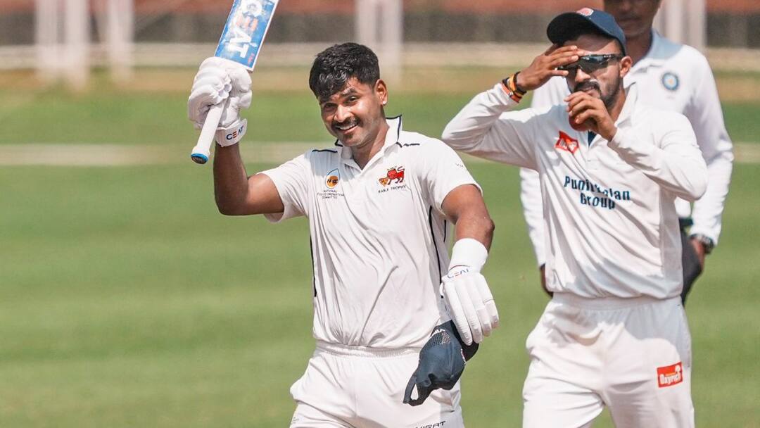 Shreyas Iyer double century Mumbai vs Odisha Ranji Trophy 2024-25 before ipl 2025 mega auction Shreyas Iyer Double Century: श्रेयस अय्यर ने IPL मेगा ऑक्शन से पहले मचाया धमाल, रणजी ट्रॉफी में जड़ा दोहरा शतक