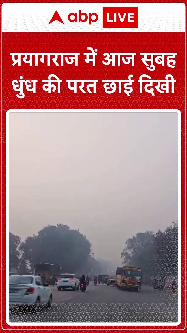 Morning Mist Blankets Prayagraj, City Wakes Up To A Foggy Start ABP News