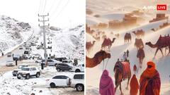 जयपुर, दिल्ली और मुंबई में भी सऊदी के रेगिस्तान जैसी बर्फबारी- AI ने दिखाईं गजब की तस्वीरें