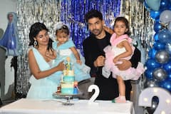 Inside Gurmeet Choudhary And Debina Bonnerjee's Daughter's Birthday Celebration