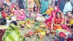 Chhath Puja 2024: छठ महापर्व के आखिरी कानपुर में लगा भक्ति का मेला, उगते सूर्य को अर्घ्य देकर तोड़ा व्रत