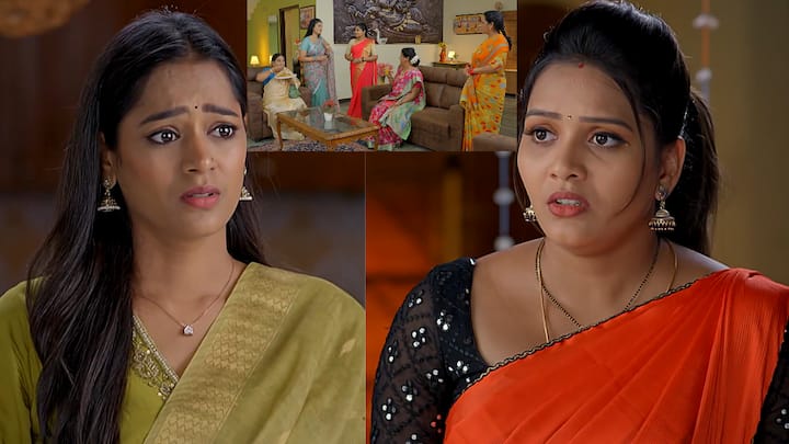 Satyabhama Today Episode: సత్య ని టార్గెట్ చేస్తూ మహదేవయ్య, సంజయ్, భైరవి కుట్రలు సాగుతూనే ఉన్నాయి.. అడుగడుగునా తప్పించుకుంటోంది సత్య.  ఈ రోజు ఎపిసోడ్ లో ఏం జరిగిందంటే...