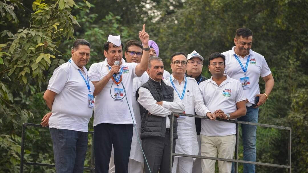 Congress Launches Month-Long 'Delhi Nyay Yatra' From Rajghat Eyeing 2025 Assembly Polls Congress Launches Month-Long 'Delhi Nyay Yatra' From Rajghat Eyeing 2025 Assembly Polls