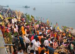 Chhath Puja Celebrated Across India, Ghats Lit Up To Offer Prayers To Sun — IN PICS
