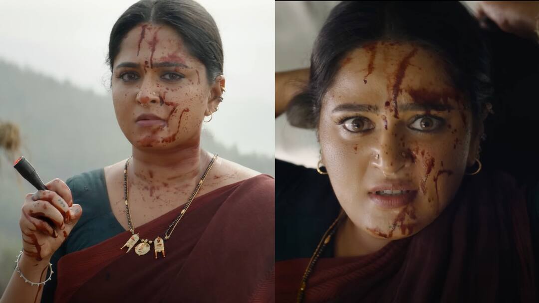 Anushka Shetty Starrer Ghatti movie glimpse out now Anushka Shetty : அனுஷ்கா இப்படியும் நடிப்பாரா !...காட்டி படத்தின் மிரட்டும் முன்னோட்டம்