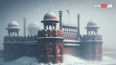 From India Gate To Hawa Mahal: AI Imagines Iconic Monuments, Places Under Blanket Of Snow — IN PICS