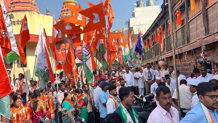 वडगाव शेरी विधानसभा मतदार संघातील महाविकास आघाडीचे अधिकृत उमेदवार  बापूसाहेब पठारे यांनी दणक्यात प्रचाराला सुरुवात केली आहे.