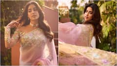 Janhvi Kapoor : నెట్టెడ్ శారీలో జాన్వీ కపూర్.. బ్లౌజ్ డిజైన్ చూశారా?