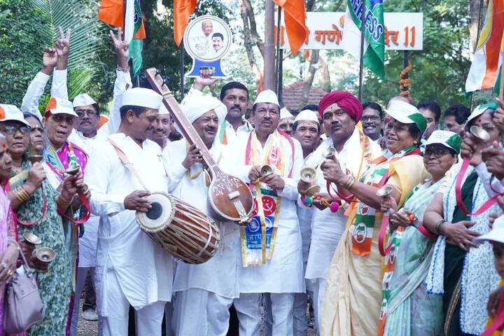 मांजरी गाव व वडगावशेरी मतदारसंघाचा सर्वांगीण विकास साधण्याचे आश्वासन पठारे यांनी दिले,