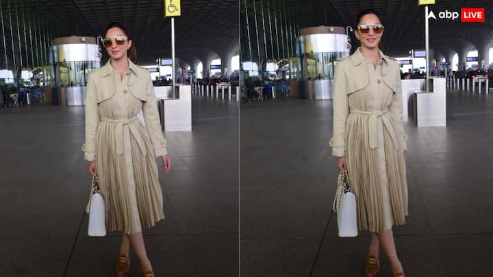 Kiara Advani Pics: बॉलीवुड एक्ट्रेस कियारा आडवाणी अपने फैशन सेंस के लिए हमेशा सुर्खियां बटोरती रहती हैं, एक्ट्रेस ने आज भी अपने एयरपोर्ट लुक से फैंस को इम्प्रेस कर दिया है.