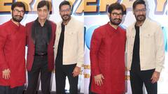 फिल्म ‘तेरा यार हूं मैं’ के मुहूर्त पर पहुंचे अजय देवगन और आमिर खान, एकसाथ दिए रेड कार्पेट पर पोज