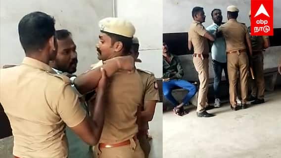Salem Prisoner Attacks Police : ’’எனக்கு சிகரெட் வேணும்’’போலீஸை அடிக்க பாய்ந்த கைதி..