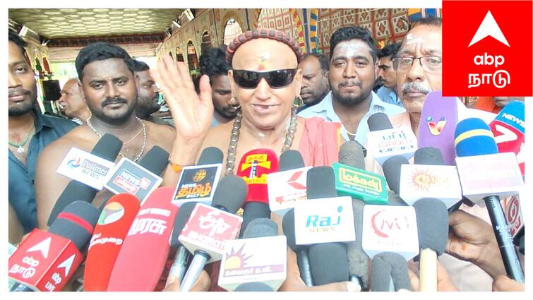 Mayiladuthurai marriage function madurai aadhinam participate press meet  பிரதமர் மோடிக்கு புகழாரம்...  கருணாநிதியின் பேரன், முதல்வரின் மகன் உதயநிதிக்கு - மதுரை ஆதினம் என்ன பேசினார்?