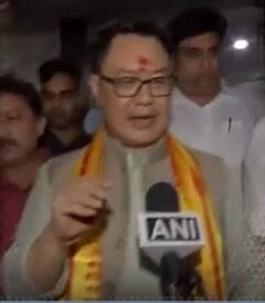 Mumbai News: 'कांग्रेस को दलितों-अल्पसंख्यकों का वोट नहीं मिलने वाला'- Kiren Rijiju | ABP Shorts