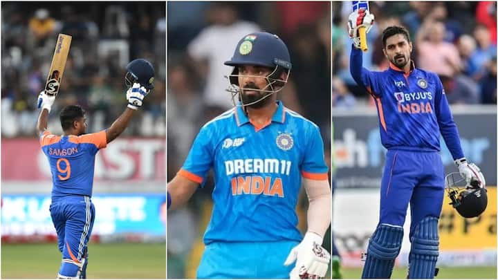 IND vs SA 1st T20: दक्षिण अफ्रीका के खिलाफ पहले टी20 में संजू सैमसन ने विस्फोटक शतक जड़ा. सैमसन से पहले आठ भारतीय बल्लेबाजों ने विदेशी सरजमीं पर सेंचुरी लगाई है.