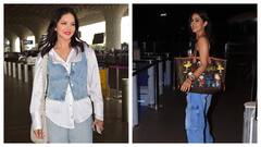 Sara Ali Khan, Sunny Leone, Alaya F And Other Celebs Spotted At Mumbai Airport. See Pics