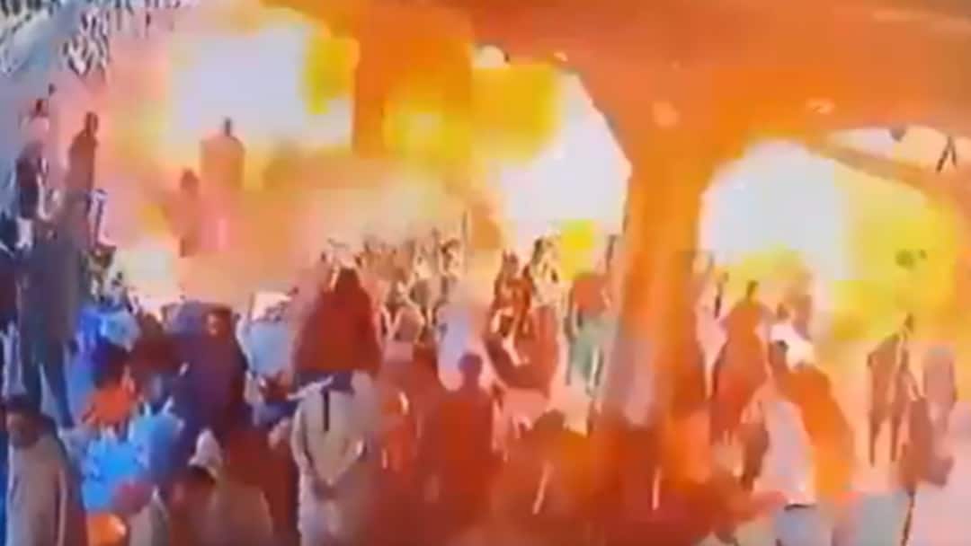 CCTV Captures Moment When Deadly Blast Rocked Quetta Railway Station In Pakistan video CCTV Captures Moment When Deadly Blast Rocked Quetta Railway Station In Pakistan: WATCH