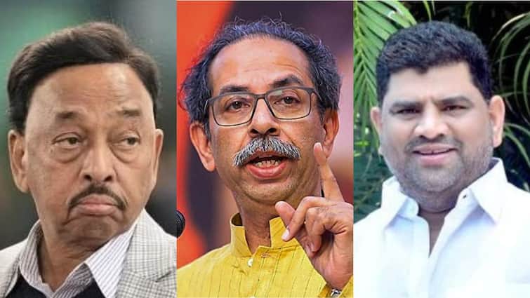 Vaibhav Naik : नारायण राणेंचं वय झालंय, उद्धव ठाकरेंआधी आम्हाला अडवून दाखवा; वैभव नाईकांचं थेट आव्हान Maharashtra Assembly Elections 2024 Vaibhav Naik challenge to Narayan Rane after criticized Uddhav Thackeray Sidhudurg Marathi News Vaibhav Naik : नारायण राणेंचं वय झालंय, उद्धव ठाकरेंआधी आम्हाला अडवून दाखवा; वैभव नाईकांचं थेट आव्हान