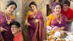 Kanchan Mallick and Sreemoyee Chottoraj: পাশে কাঞ্চন, কেমন ছিল শ্রীময়ীর সাধের অনুষ্ঠান? রইল অ্যালবাম