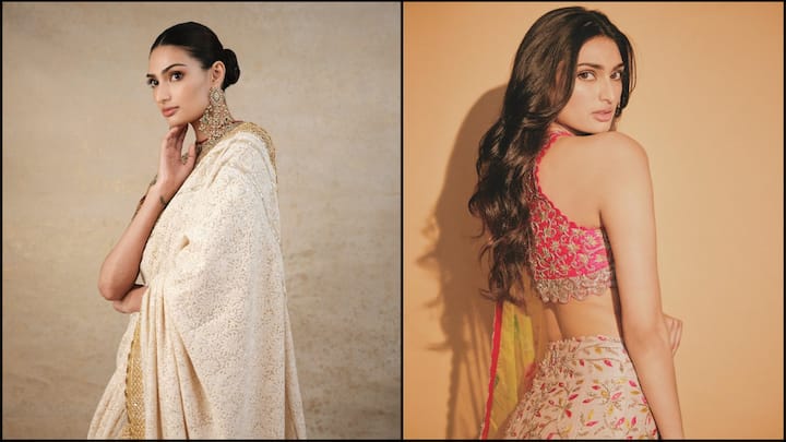 Athiya Shetty's stunning ethnic looks are perfect for wedding season inspiration. From elegant sarees to embellished lehengas, her style offers a blend of tradition and modernity for every occasion.